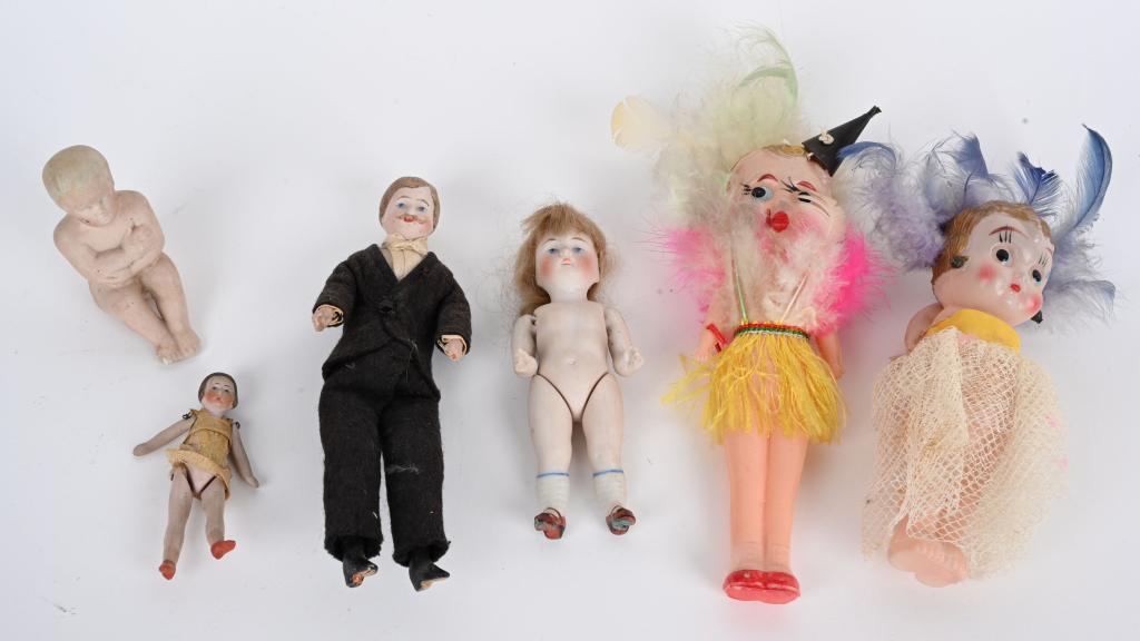 4- VINTAGE BISQUE DOLLS and MORE (1 of 4)