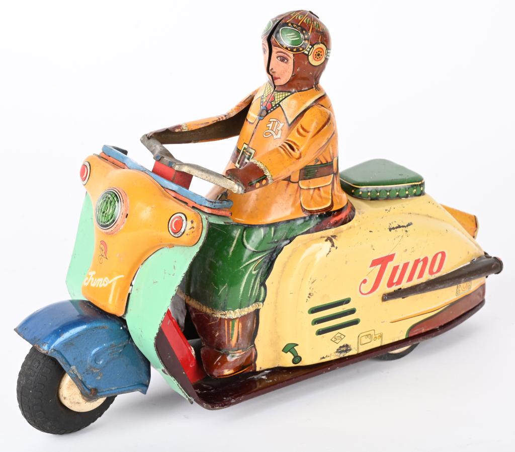 JAPAN TIN FRICTION JUNO SCOOTER (1 of 6)