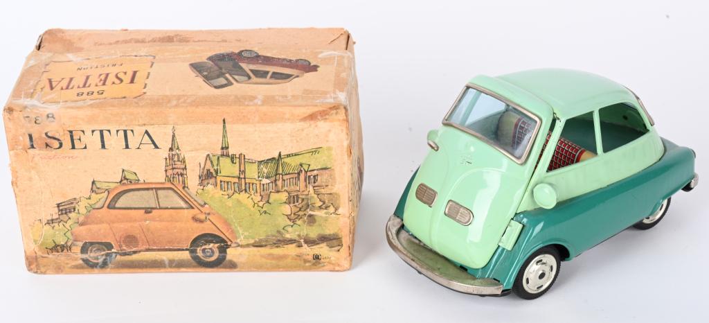 JAPAN TIN FRICTION ISETTA w/ BOX (1 of 7)