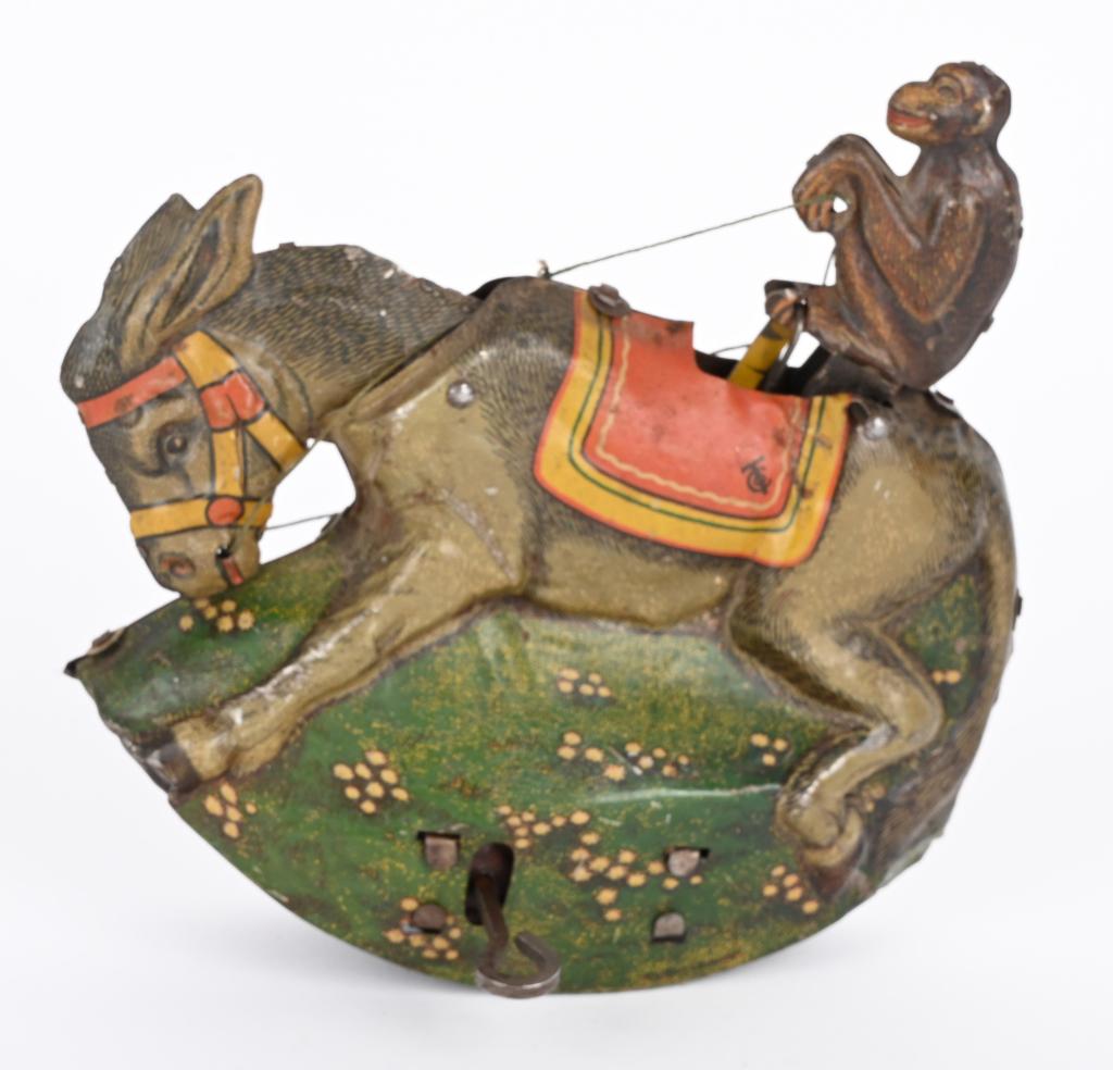 TIPP TIN WINDUP MONKEY RIDING DONKEY (1 of 4)