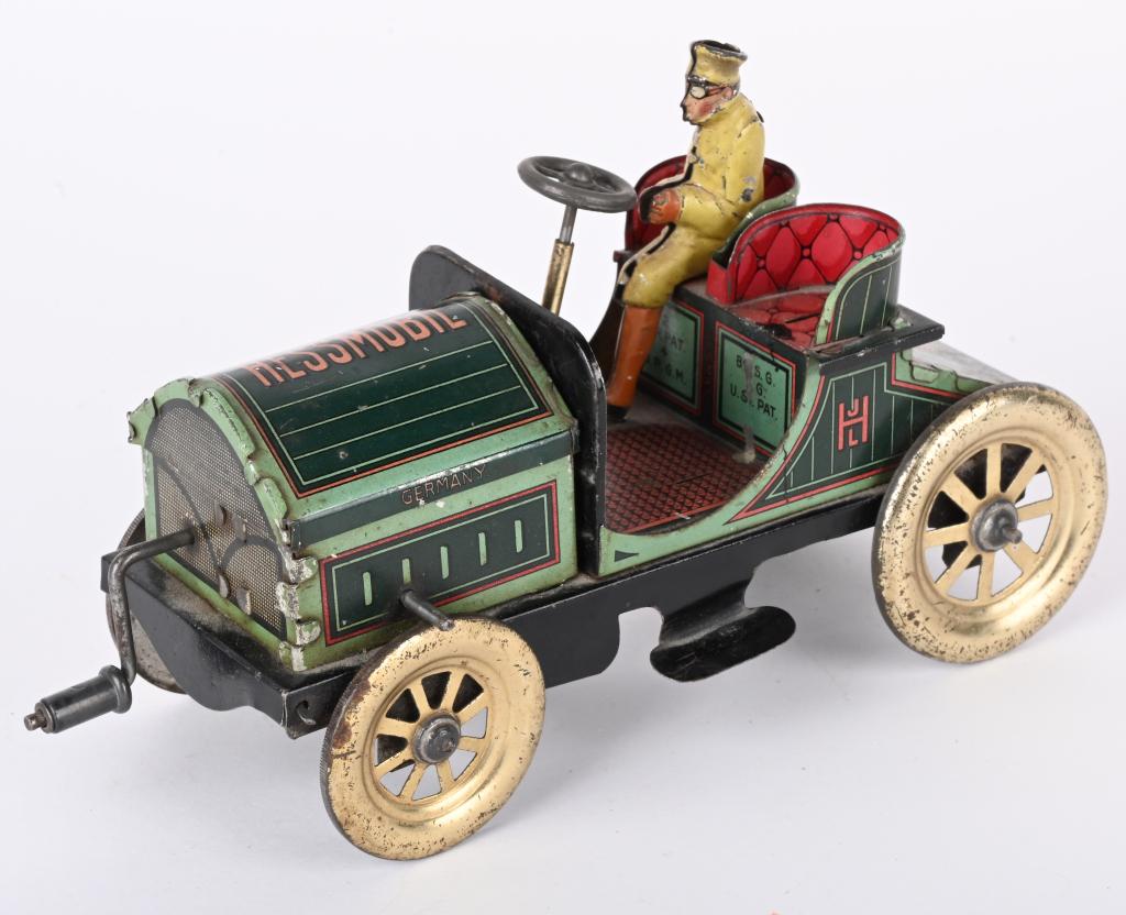 HESSMOBILE TIN WINDUP RACE CAR (1 of 6)