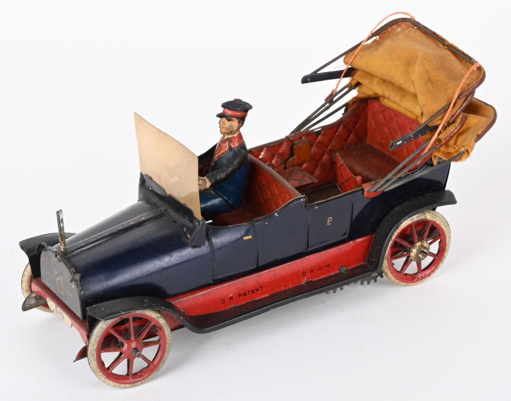 LEHMANN TIN WINDUP BEROLINA TOURING CAR (1 of 7)
