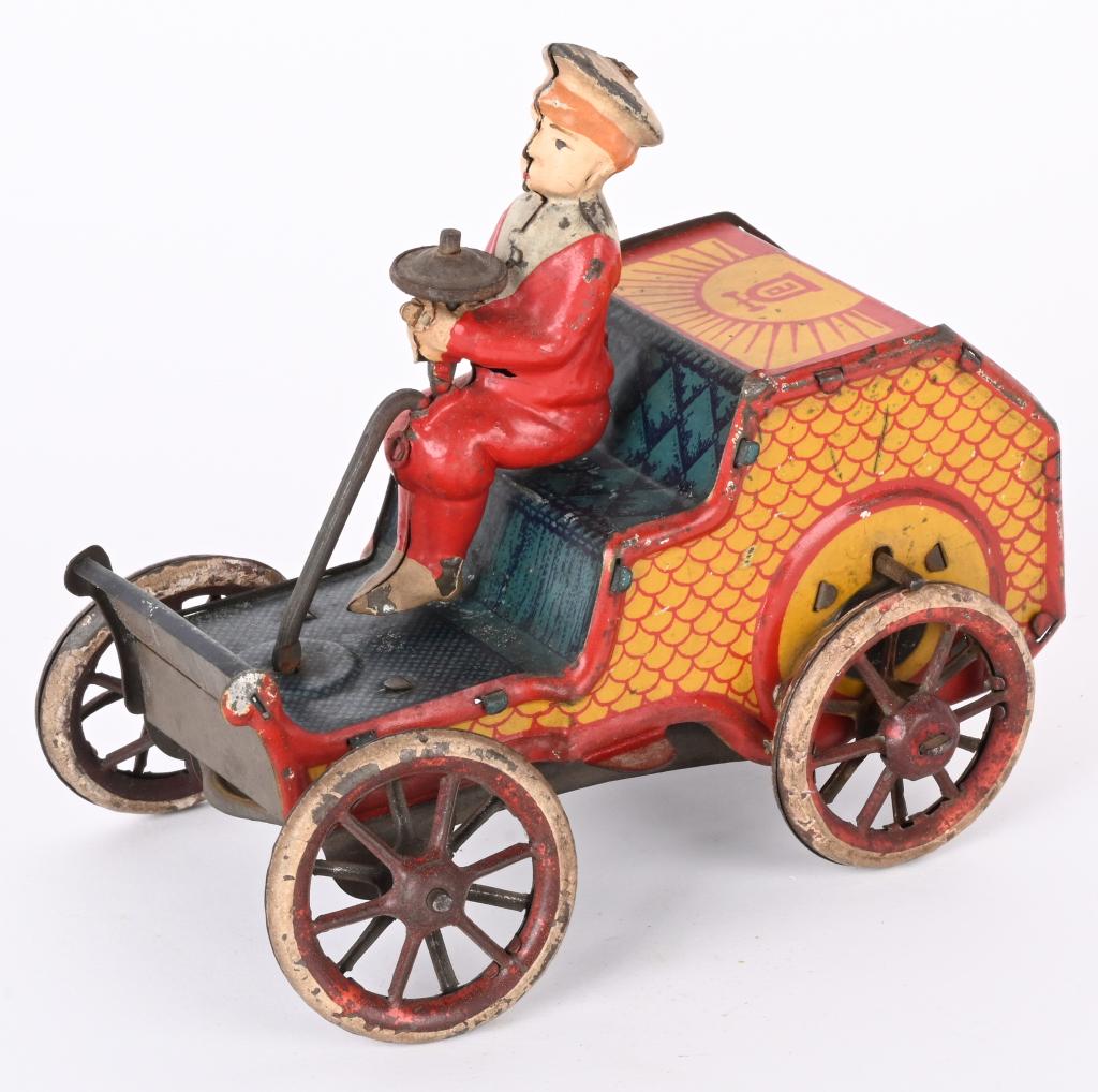 LEHMANN TIN WINDUP BUSTER BROWN AUTO (1 of 5)