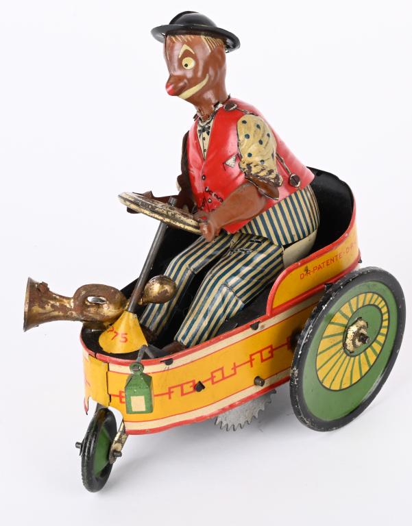 LEHMANN TIN WINDUP MIXTUM CLOWN CAR (1 of 4)