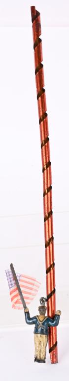 LEHMANN TIN SAILOR ON SPIRAL POLE EPL#440 (1 of 3)