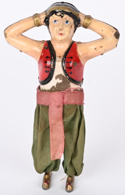 GERMAN TIN WINDUP BELLY DANCER (1 of 4)