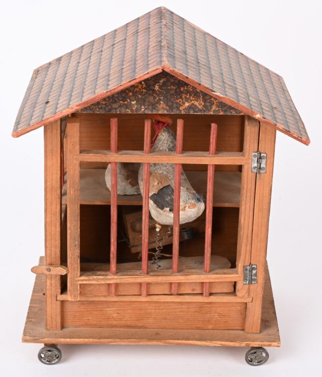 VICTORIAN CHICKEN COOP ON WHEELS (1 of 5)