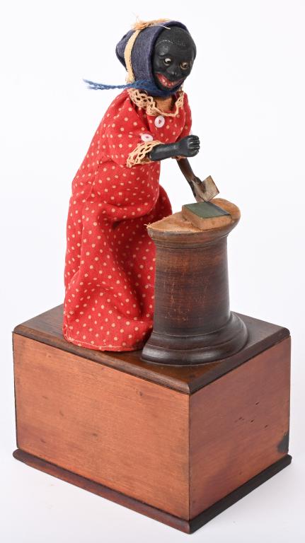 IVES CLOCKWORK NEGRO STUMP PREACHER (1 of 5)