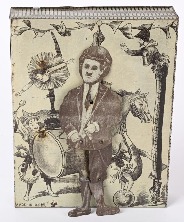 B&R TIN WINDUP CHARLIE CHAPLIN DANCER (1 of 4)