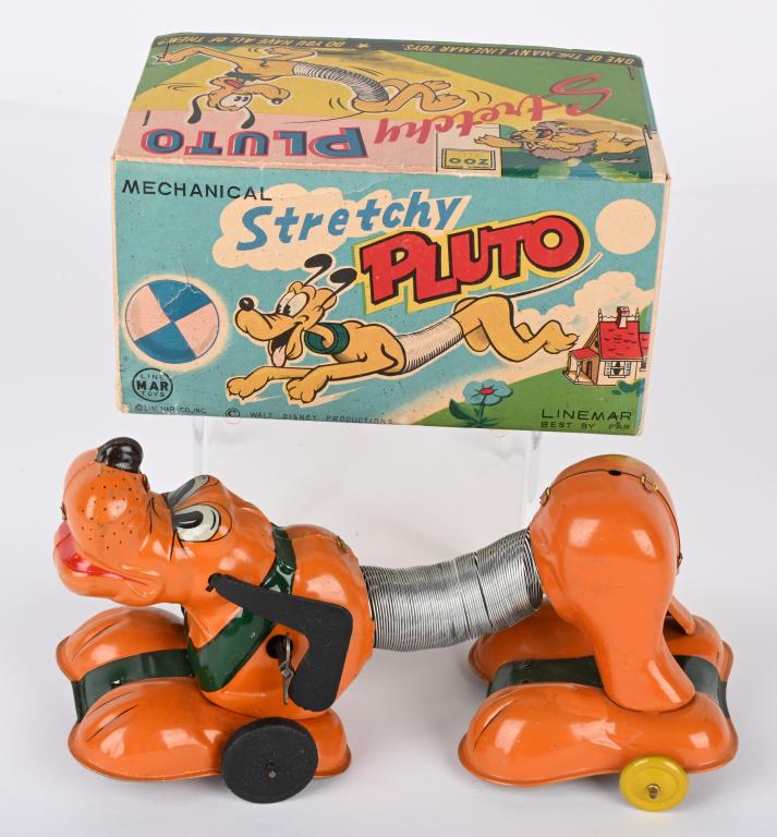 LINEMAR TIN WINDUP STRETCHY PLUTO w/ BOX (1 of 9)