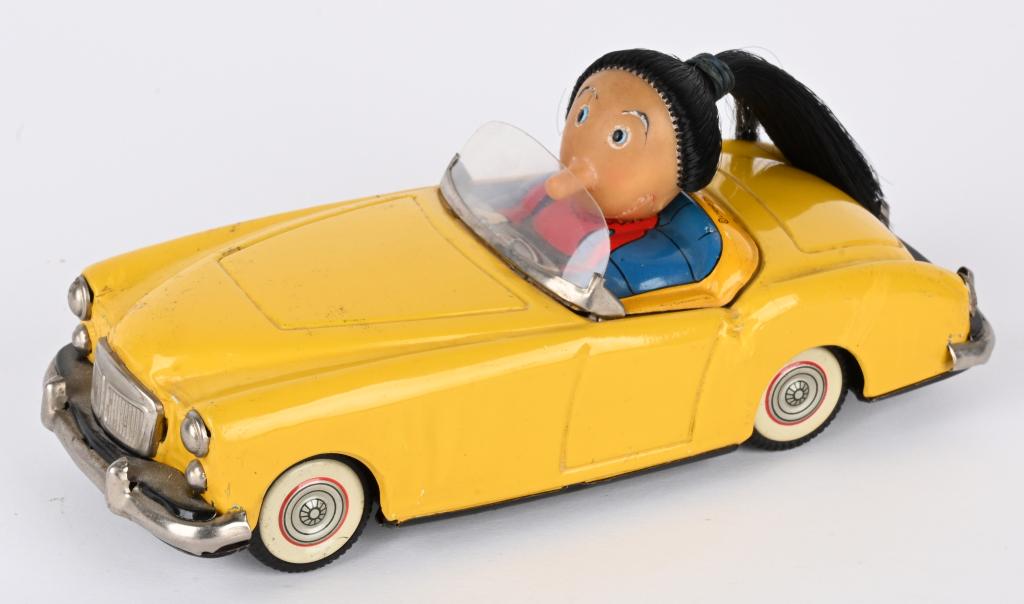 LINEMAR TIN FRICTION OLIVE OYL CAR (1 of 5)