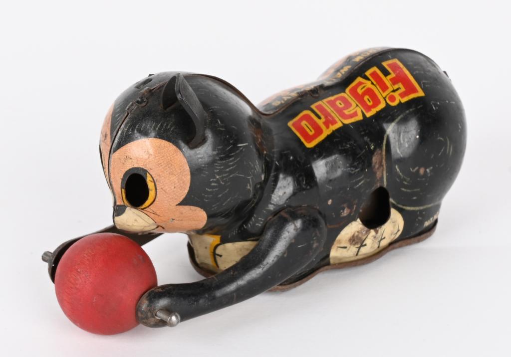 MARX PROTOTYPE WINDUP FIGARO w/ MOVING EYES (1 of 5)