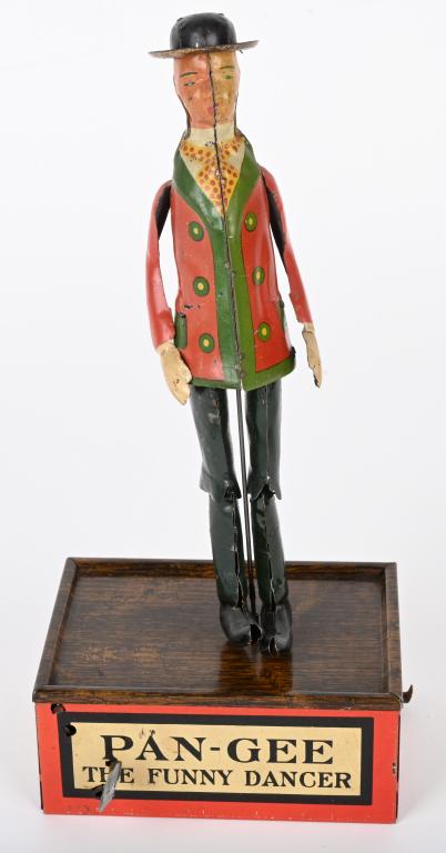 CARTER TIN WINDUP PAN GEE FUNNY DANCER (1 of 5)