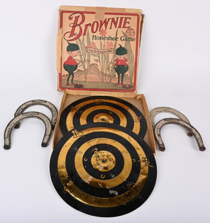 BROWNIE HORSE SHOE GAME w/ BOX (1 of 4)