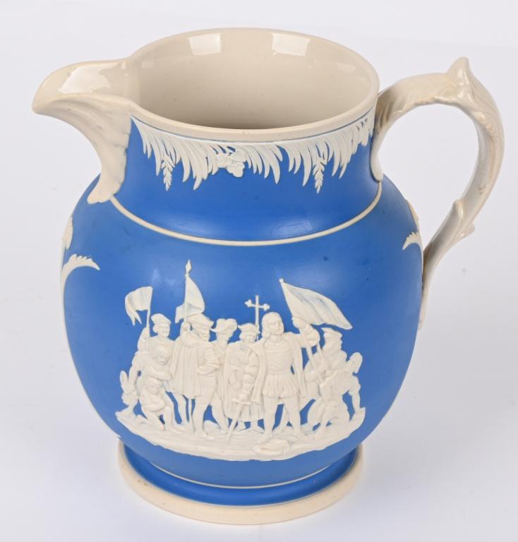 WORLDS COLUMBIAN EXPOSITION WEDGWOOD WATER PITCHER (1 of 5)