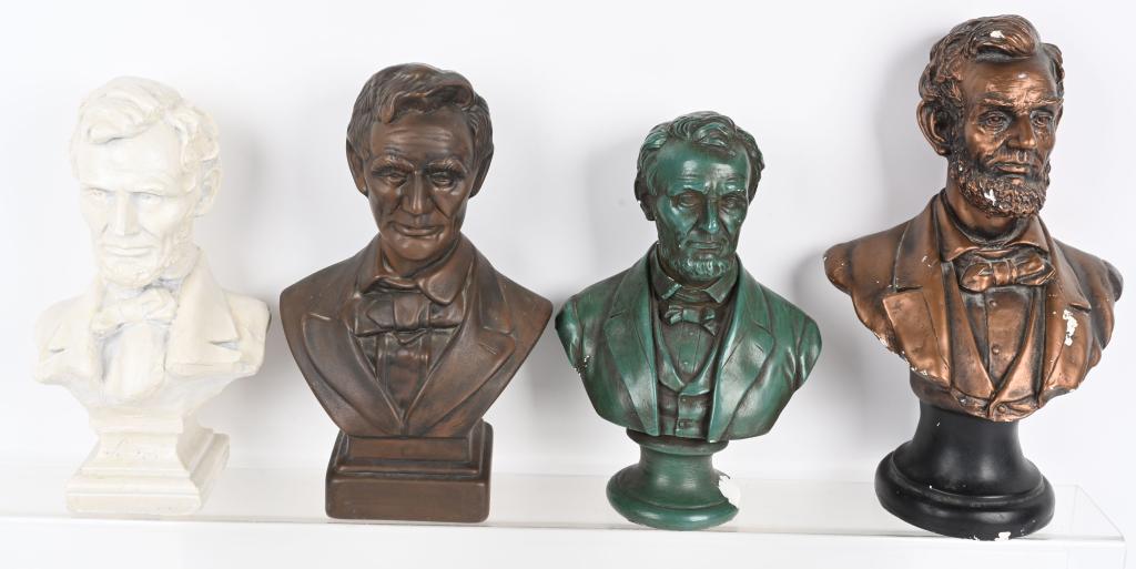 4- ABRAHAM LINCOLN BUSTS (1 of 4)