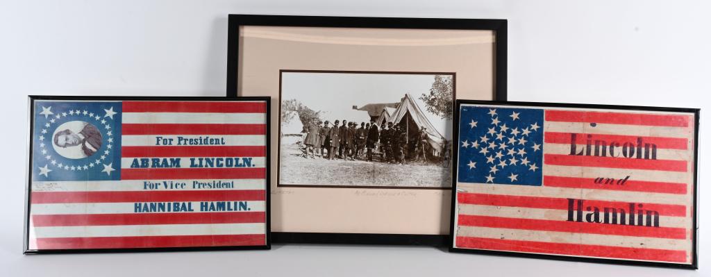 ABRAHAM LINCOLN , CIVIL WAR LOT (1 of 4)