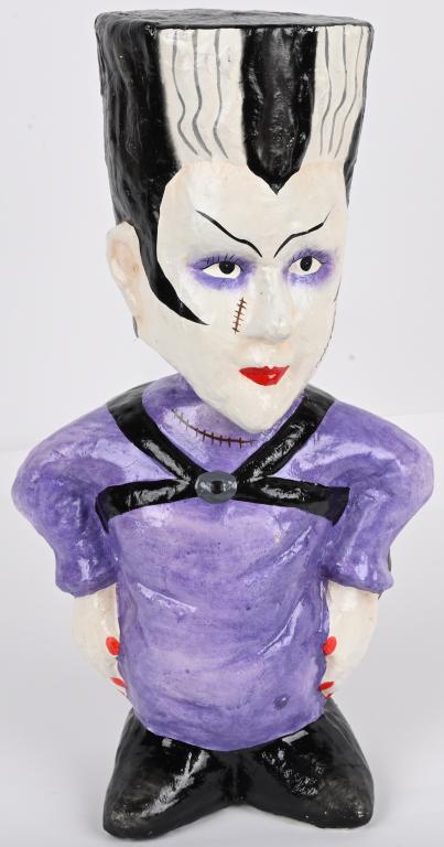 19" DEPT 56 BRIDE OF FRANKENSTEIN NODDER (1 of 3)