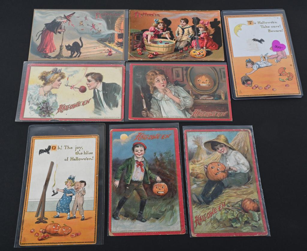 8- RAPHAEL TUCK & SONS HALLOWEEN POST CARDS (1 of 5)