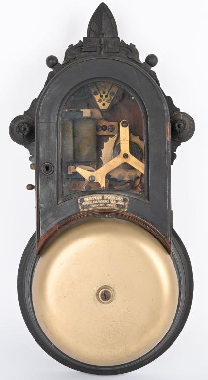 U.S. FIRE & POLICE FEATHER TOP 8" FIRE GONG (1 of 8)