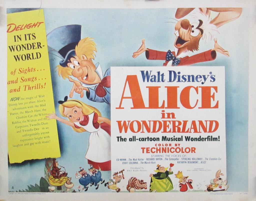 ALICE IN WONDERLAND ROLLED HALF SHEET (1 of 1)