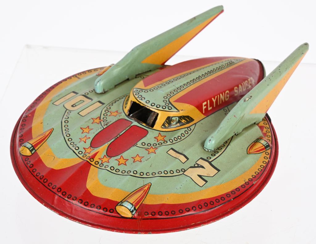 Masudaya Tin Friction Z 101 Flying Saucer Masudaya Tin Friction Z 101 Flying Saucer