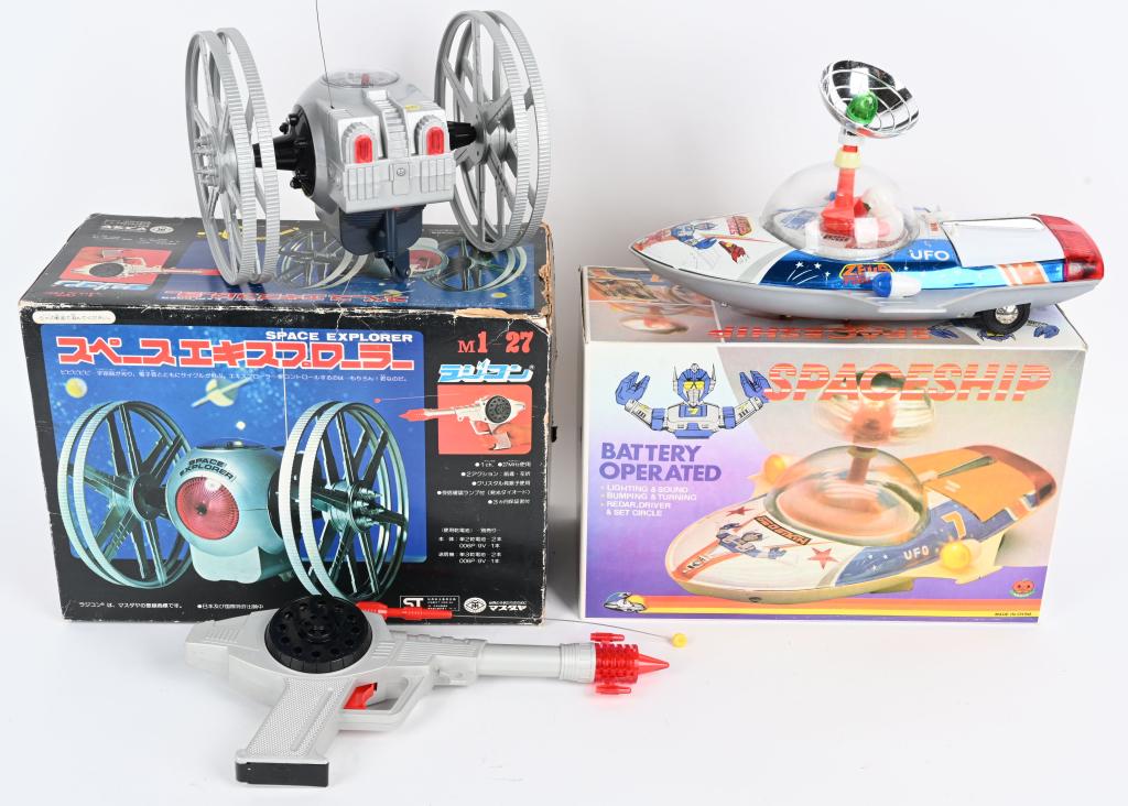 Boxed Linemar Space Explorer Rover