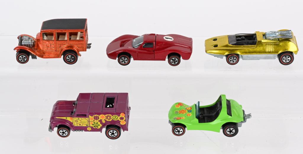 5- VINTAGE HOT WHEELS RED LINES (1 of 3)