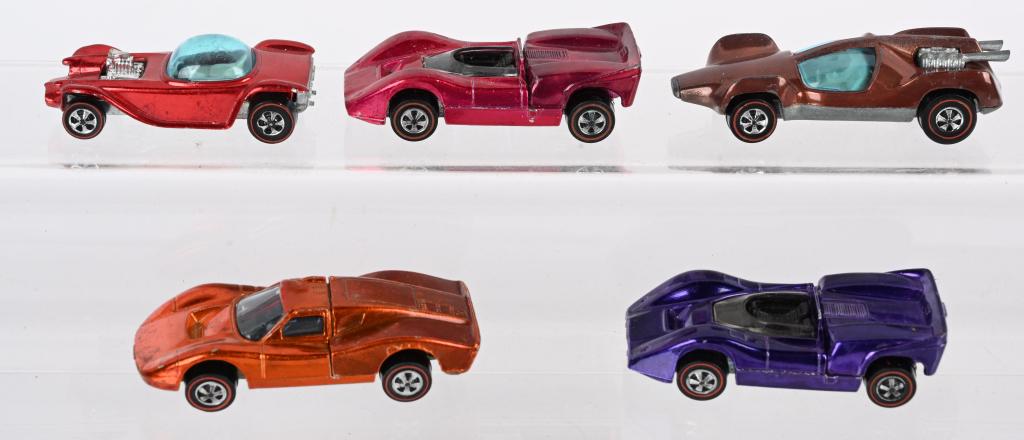 5- VINTAGE HOT WHEELS RED LINES (1 of 3)