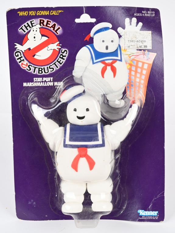 REAL GHOSTBUSTERS 1987 STAY-PUFT SEALED PKG (1 of 4)