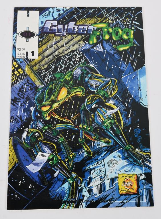 HALL OF HEROS CYBERFROG #1 COMIC BOOK (1 of 2)
