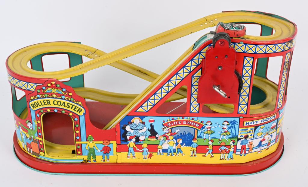 CHEIN TIN WINDUP ROLLER COASTER (1 of 3)
