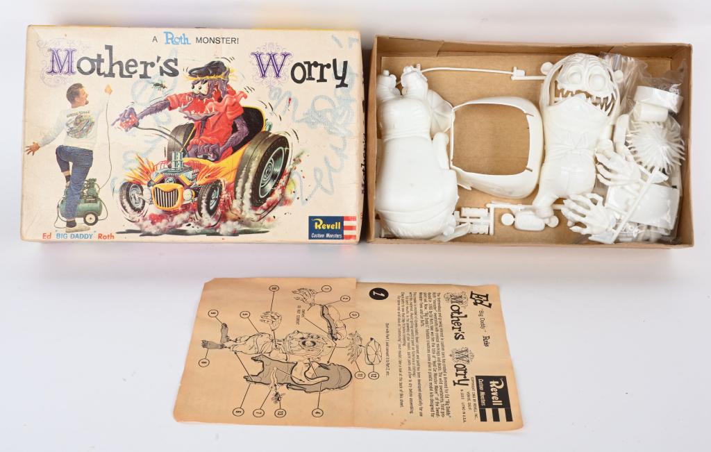 1964 Revell Brother Rat Fink On A Bike, Model Kit