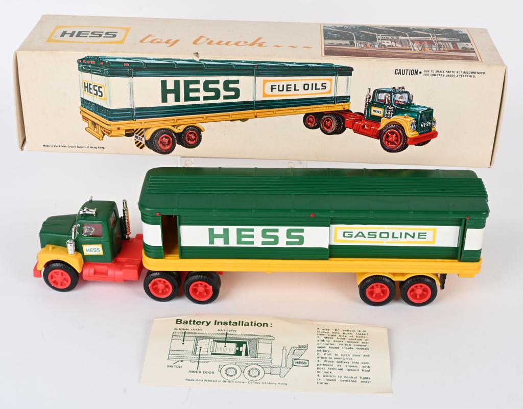 1975 HESS SEMI TRAILER TRUCK w/ BOX (1 of 2)