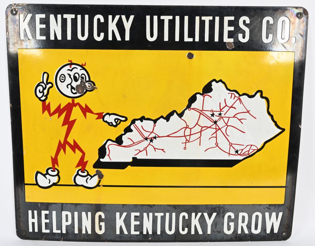 Kentucky Utilities Co w/Ready Killowatt Sign (1 of 2)