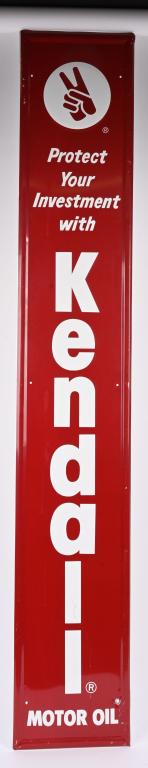 Kendall Motor OIl Metal Sign (1 of 2)