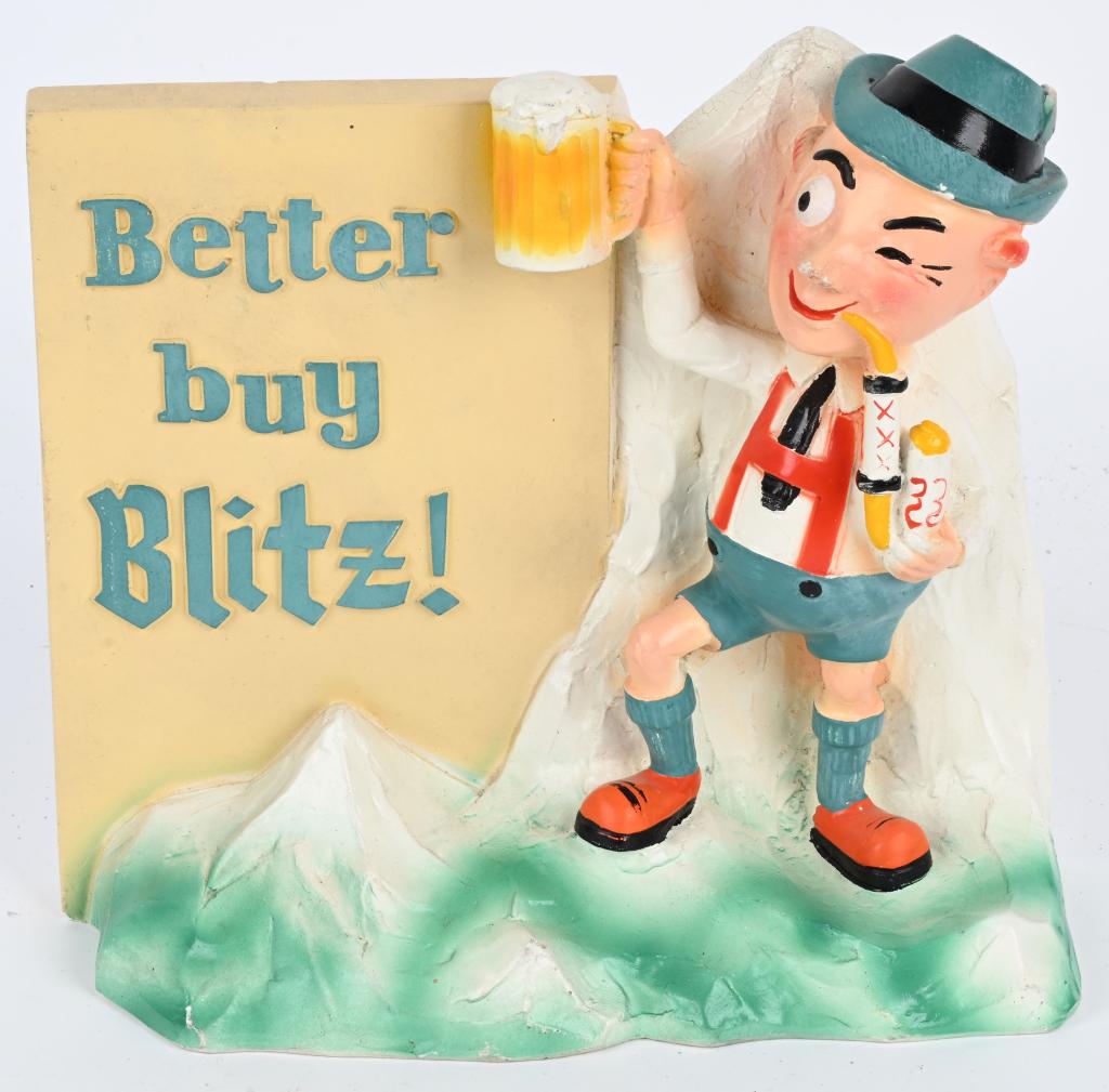 Better buy Blitz Beer Chalkware Statue (1 of 2)