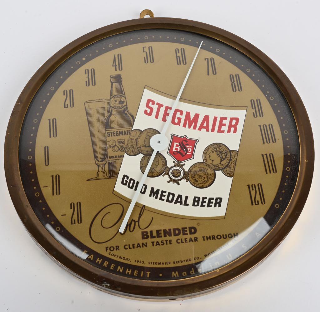 Stegmaier Gold Medal Beer Thermometer (1 of 2)