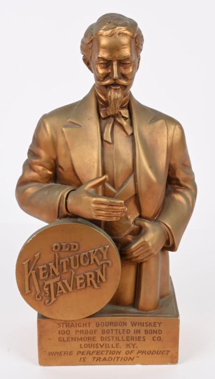 Old Kentucky Tavern Chalkware Statue (1 of 2)