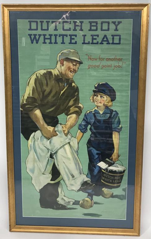 Dutch Boy White Lead Paint Canvas Poster (1 of 3)