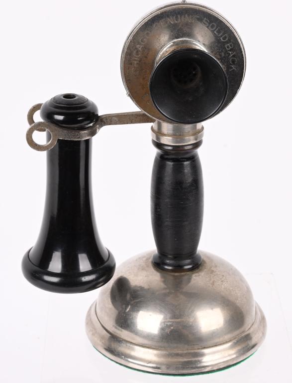 CHICAGO SEMI POTBELLY CANDLESTICK TELEPHONE (1 of 5)
