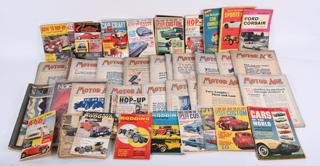 Box Lot of Early Magazine & More (1 of 5)