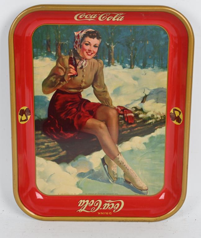 1941 COCA COLA SERVING TRAY (1 of 2)