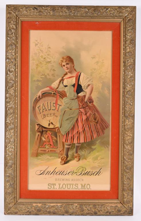 Faust Beer Anheuser-Busch Framed Print (1 of 5)