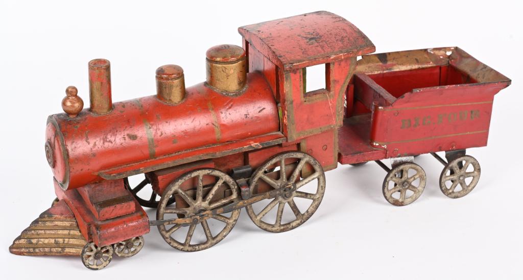 DAYTON BIG 4 TRAIN LOCOMOTIVE & TENDER (1 of 6)
