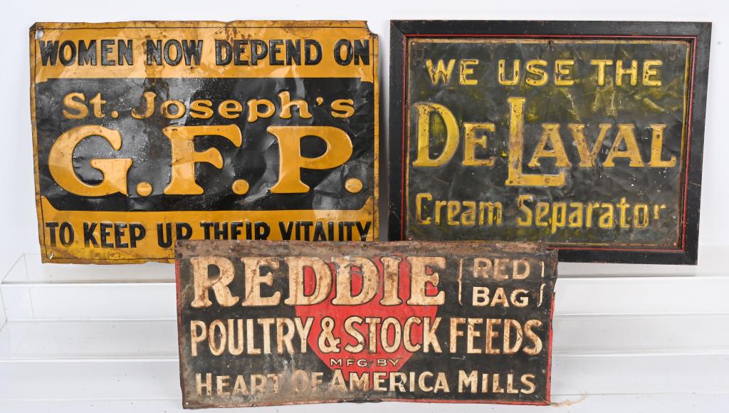 DeLaval, G.F.P & Reddie Metal Signs (1 of 4)
