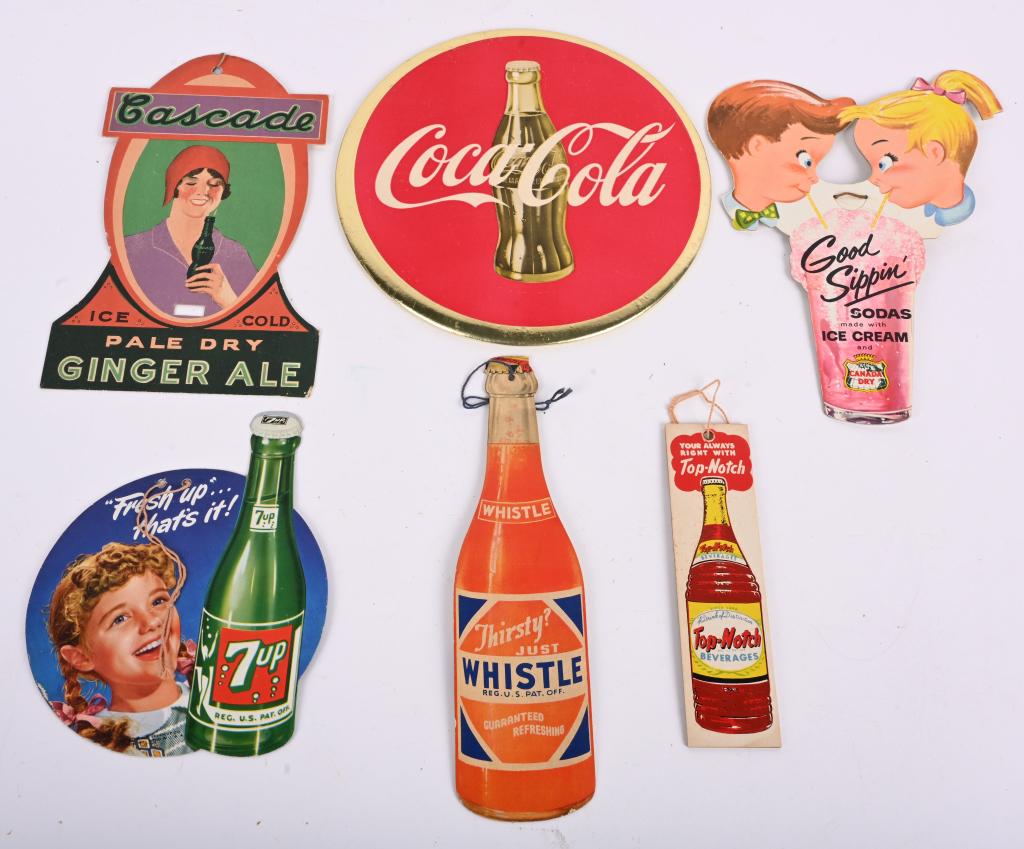 6- SODA POP ADVERTISING FAN PULLS & MORE (1 of 5)
