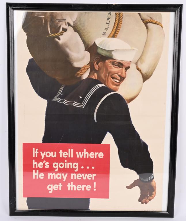 WWI NAVY SAILOR POSTER (1 of 3)