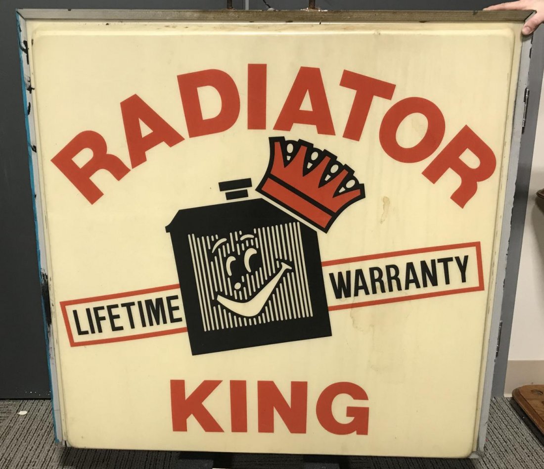 RADIATOR KING DS LIGHTUP SIGN (1 of 2)