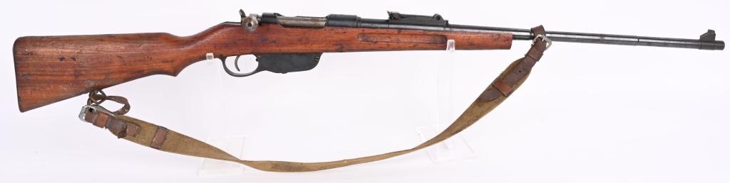 STEYR MODEL 95-M 8X57 MAUSER CONVERSION: SERIAL NUMBER 52597 BARREL 24" CALIBER 8X57 MAUSER MANUFACTURED AUSTRIA. Standard Austrian Straight pull Model 1895 rifles converted to the 8x57 Mauser cartridge for issue to Occupation troops in the 